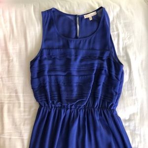 Lush Cobalt Blue Semi-Formal Dress